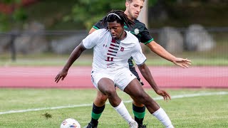 2022 Bates mens soccer vs Husson highlights [upl. by Joashus]