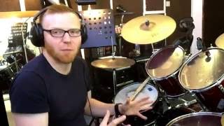 How To Play Fast HiHat in Drum Grooves Moeller Technique [upl. by Egnalos]