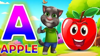 Phonics Song 2 with TWO Words in 3DA For Airplane  ABC Alphabet Songs with Sounds for Children542 [upl. by Elegna]