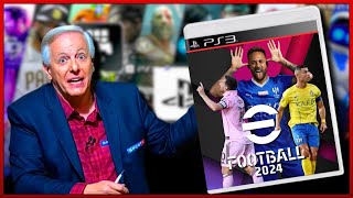 NARRAÇÃO E MENU PARA O NOVO VR PATCH BLES eFOOTBALL 2024 PS3 [upl. by Abdul]