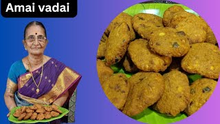 Amai vadai  அவசர தேவைக்கு அருமையான ஆமைவடை [upl. by Pratte]