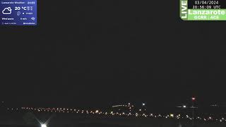 🟢 342024 LIVE LANZAROTE AIRPORT  CLOSEST WEBCAM  Daytime 246 [upl. by Herv950]