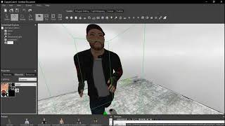 COPPERCUBE 651  SETUP A THIRD PERSON CHARACTER FULL TUTORIAL [upl. by Aihsoem804]