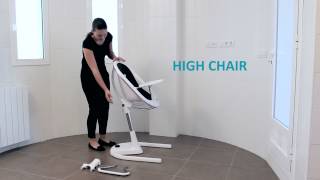 mima  moon  highchair instruction video [upl. by Ck]