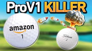 This CHEAP GOLF BALL from AMAZON Slays the ProV1 [upl. by Eendys875]