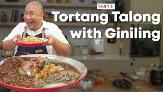 Homemade Tortang Talong with Giniling Recipe  Chef Tatung [upl. by Sielen]