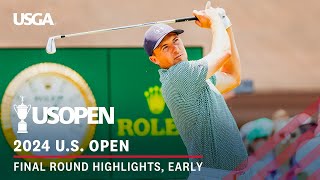 2024 US Open Highlights Final Round Early [upl. by Keare]