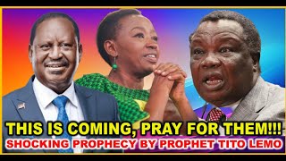 THIS IS COMING PRAY FOR THEM SHOCKING PROPHECY BY PROPHET TITO LEMO PART 2 [upl. by Encratia576]