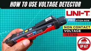 CARA MENGUNAKAN NONCONTACT VOLTAGE DETECTOR  NONCONTACT VOLTAGE TESTERS [upl. by Kameko]