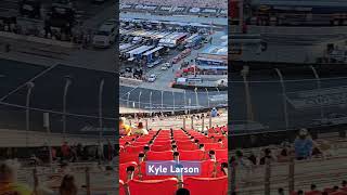 Kyle Larson Qualifying Run Nascar Cup Series Bristol Motor Speedway [upl. by Otanod334]