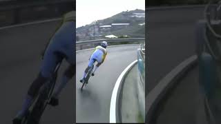 Milaansan Remo 2024 Cipressa Crash Downhill [upl. by Maure]