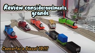 Review do Edward Henry James e do Diesel 10 da Tomy [upl. by Therese427]