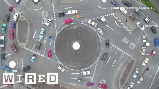 See How an Insane 7Circle Roundabout Actually Works  WIRED [upl. by Jewell616]