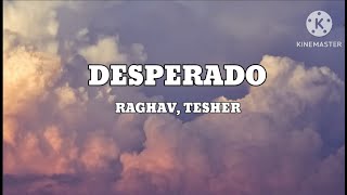 Desperado  Lyrics Raghav feat Tesher [upl. by Euqinwahs108]