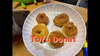 Lets make tofu donuts 🍩 [upl. by Ozzy111]