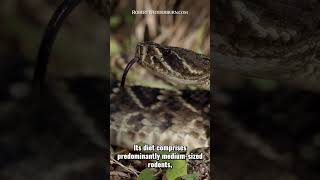 🐍 Eastern Diamondback Rattlesnake  OneMinute Wildlife Documentary 🐍 [upl. by Rodrick]