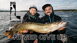 Never Give Up Hecht und Barsch angeln in Schweden mit Fredrik Renz und BIG L [upl. by Sancho]