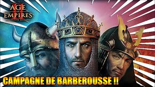 AOE 2  DE  CAMPAGNE DE BARBEROUSSE FR [upl. by Ylevol]