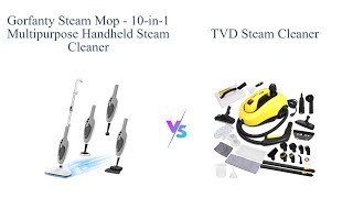 Steam Mop vs TVD Steam Cleaner Ultimate Comparison 🧼💨 [upl. by Eetnod407]