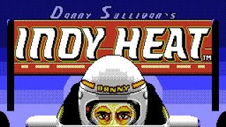 Danny Sullivans Indy Heat  NES Gameplay [upl. by Lombard787]