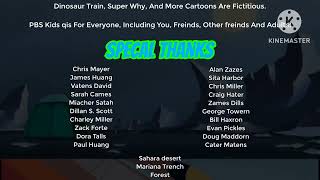 The Wild Kratts Movie 2023 End credits SPAGW  MLAS  SONY  COLUMBIA PICTURES [upl. by Chil]