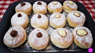 KROFNE IZ RERNE BEZ KAPI ULJA 🍩 kuhaj i peci  DONUTS WITHOUT OIL [upl. by Ahsenauj]