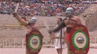 Combattimenti gladiatori Galli AD2009 complavi [upl. by Dulcie809]