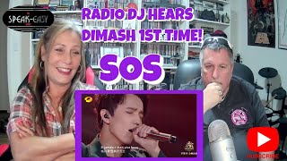 RADIO DJ First Ever DIMASH Reaction  SOS reaction dimash [upl. by Namsu]