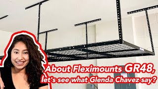 Black Friday FLEXIMOUNTS Garage Rack GR48 Glenda Chavez Install and Recommend 2022 [upl. by Irep541]