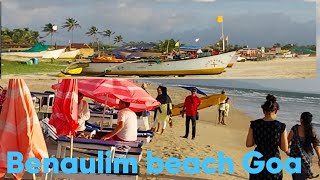 Benaulim beach One of the tourist spots in Goa [upl. by Cruz366]