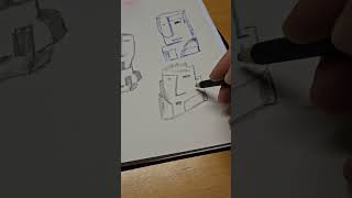 Gesichter zeichnen Sehr frei youtubeshorts art sketchbookstories sketch drawing [upl. by Asirahc]