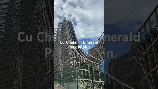 Cú Chulainn Coaster Emerald Park near planet Earth [upl. by Herve]