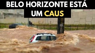 CHUVA INTENSA TRANSFORMA RUAS EM RIOS E DEIXA MORADORES EM ALERTA [upl. by Notnroht689]