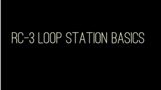 How to use the RC3 Loop Station For Beginners [upl. by Cullin77]