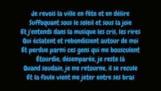 Edith Piaf  La foule LyricsParoles HD [upl. by Novad]