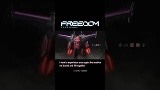 Takanori Nishikawa with tkomuro “FREEDOM” × “Gundam SEED FREEDOM” Collab MV with English sub  5 [upl. by Fondea]