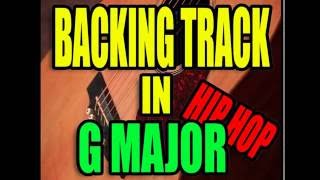 Backing Track  Hip Hop  Ballad  G major [upl. by Ilana]