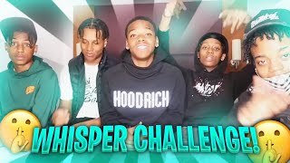 WHISPER CHALLENGE 🤫 FT ASMXLLS KSLDN RONZO amp REUBZ4K 🎧 [upl. by Olshausen]