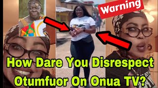 BREAKING AFIA SCHWARZENEGGER WRNING TO AFIA POKUA OVER ASANTEHENE STATEMENT ON ONUA TV🔥 [upl. by Airolg]