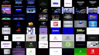 64 Video Game Console Startups All at Once [upl. by Kimmi]