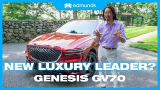 Genesis GV70 Review Genesis Compact Luxury SUV Is Ready for the Spotlight  Price Interior amp More [upl. by Eselahs]