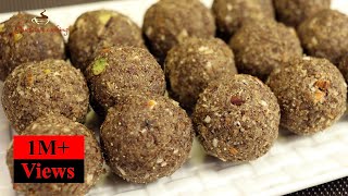 अलसी के लड्डू सर्दी में बहुत फायदेमंदअलसी की पिन्नीFlaxseed ladoo💪👌Winter special recipe [upl. by Eiramaliehs]