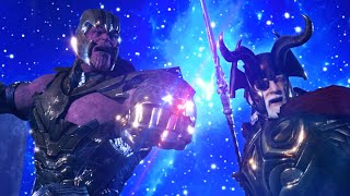 THANOS vs Odin King Part 1  Epic Battle [upl. by Ahsimin]