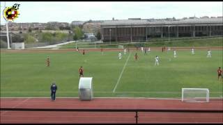 España Sub 19  Rayo Vallecano B partido de entrenamiento en Las Rozas [upl. by Eenwat]