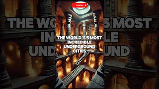 Top 5 Most Incredible Underground Cities You Wont Believe Exist [upl. by Gothar675]