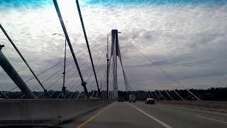 Port Mann Bridge BC Canada 🇨🇦 [upl. by Notsrik279]