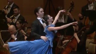 Stefano Peschiulli with Volksoper Wien  An der schönen blauen Donau J Strauss [upl. by Kolnos]