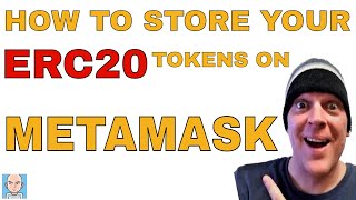 How to Store Your ERC20 Tokens on the MetaMask Chrome Extension [upl. by Ck]