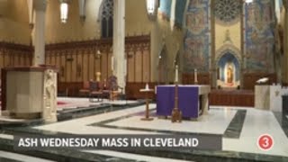 LIVE Ash Wednesday Mass at the Cathedral of St John the Evangelist in Cleveland [upl. by Nuaj]