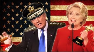 Donald Trump Vs Hillary Clinton Parody SONG  Trumped Up Trickle Down [upl. by Reehsab]